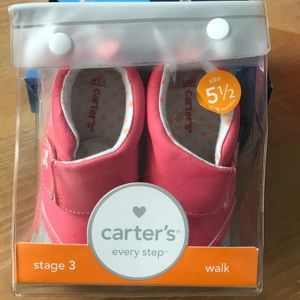 CARTERS Stage 3 Walk Shoes Size 51/2
